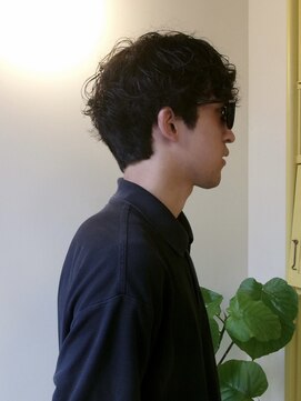 ヒントステーション フォーメンズ(HINTSTATION for Men's) 〈浅草 半個室〉 メンズマッシュ/ニュアンスパーマ