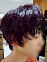 ヘアリゾート粋 リマ 銀座店(lima)&nbsp;ショートカット/パープルブラウン