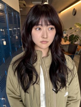 ナループロアボタン(Nalu pu loa BOTAN) レイヤーカット/レッドブラウン/暖色カラー