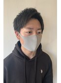 メンズカット/アップバング/ビジネススタイル/ショート