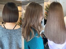 ボブ/レイヤーカット/髪質改善/顔まわりのに合わせがおすすめ！