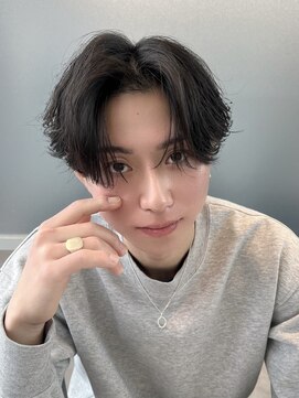 ジーナ 天神(Zina) 【福岡/天神/メンズカット】フェザーショート