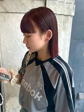 リアン(Lien) 透明感ブラウン/艶髪/ショート/ボブ/ストレート