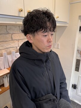 tahie Men’s 谷町【タヒエ メンズ】 スパイラルパーマ