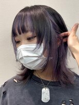 フェイス 石川町 (FACE) アンブレラカラー/レイヤーカット/ウルフカット