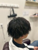 レーヴ(REVE)&nbsp;ゆるめツイストでつくる、ラフなマッシュショート