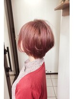 ミー 新宿(MII) 明るめピンクブラウン/ダブルカラー/髪質改善/新宿/MII/ミイ