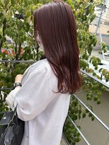 ツイギー 宮西店(TWiGGY)&nbsp;艶髪、ピンクレッドカラー
