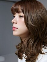 キヴィ(kivi)&nbsp;艶めく大人セミロング オーガニックカラー×白髪ぼかし