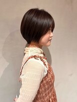 カルマ(KARMA)&nbsp;丸みショートボブ×ナチュラルブラウン