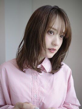 インセプション 銀座(INCEPTION) ミディアムレイヤー・ボブ/絶壁解消/20代/３０代/長め