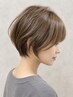【前髪・顔周りのうねり改善◎】カット+顔周り美髪矯正(部分縮毛矯正/天六)