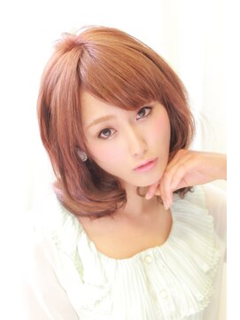 ウィルゴ(VIRGO) 【VIRGO】シュガーピンク×似合わせヘア♪フェミニンボブ☆