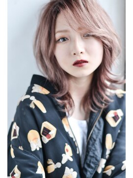 アジア(ASIA) ピンクベージュ