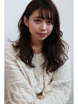 ヘアリゾートエーアイ 北千住店(hair resort Ai) 20代30代40代50代 色っぽふんわりロングの重軽ウェーブヘア♪