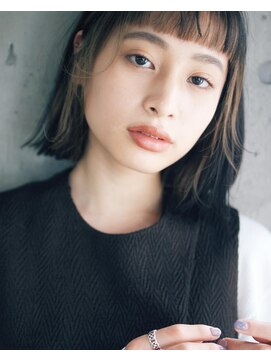 サロンドミルク 原宿(salon de MiLK) ボブインナーハイライト