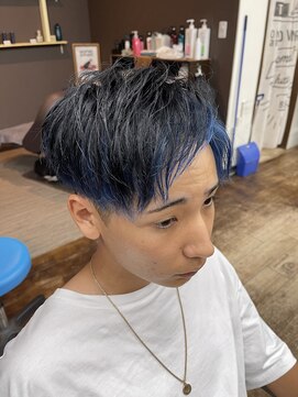 シリー(SILLY) ブルーインナーカラー