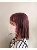 ピンクベージュ(^^)