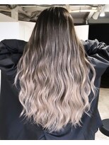 ラフ 難波店(LAFF)&nbsp;#黒髪#ボブルフ#ネビージュ#小顔#ワンレン