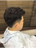 パーマフェードカット