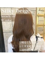 ハピネス 河原町店(Happiness) 【京都美容室】20代　30代　透明感カラー　シルキーベージュ