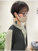 高塚/大人可愛い小顔丸みショートくせ毛風パーマ20代30代