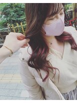 アース 銀座店(HAIR&MAKE EARTH) ナチュラルくびれインナーカラー