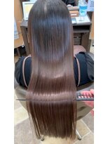 バランスヘアクリニック 南仙台駅前店(Balance hair clinic) 髪質改善/黒髪ストレート[ミルクチョコレート]20代/30代/40代