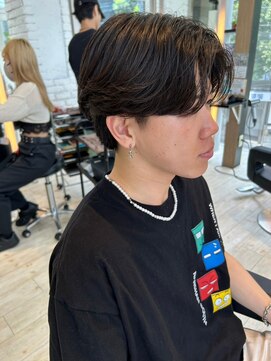 インク サカエ(inq sakae) メンズ韓国ヘア ダークトーン ショート