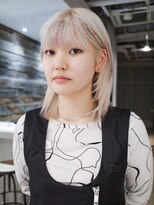 アルバム 渋谷パルコ(ALBUM) グレージュカラーホワイトピンクくびレイヤー美髪_9920