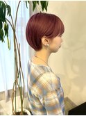 マッシュショート(チェリーピンク)