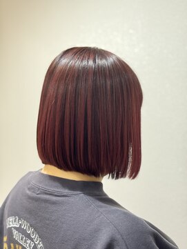 フラット 千葉(Flat.) ワインレッド/ボブ/NOA【千葉】