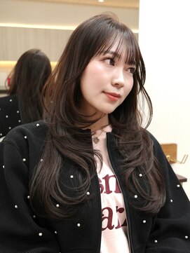 シーテ(Ciete) 韓国ヘア名古屋ハイレイヤー顔まわりカット前髪ボブタッセル小顔