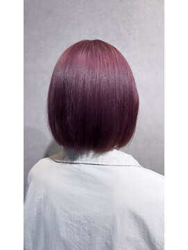 デューク(du c) 【ピンクパープル】×【ボブ】