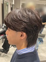 ロルカ 池袋店(Rolka)&nbsp;【カルマパーマ】メンズヘア/メンズパーマ/センターパート/池袋