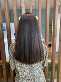ファッションカラー　ロング【髪質改善 Colors cafe前橋店】
