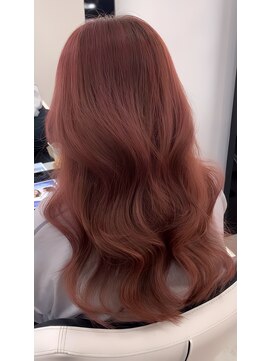 ジレ バイ マッドグラマー(GILET by mad grammar) [札幌韓国ヘア]ピンクカラー xヨシンMIX