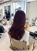 夏っぽカラー、イルミナカラー、お初天神、レッドカラー