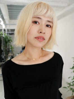 ジェスター 烏丸御池店(JESTER)の写真/【ケアカラー】透明感があると口コミ多数！柔らかさ・似合わせを大切に自然＆洒落感のあるカラーをご提案◇