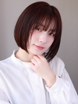 ソイクフ(SOY KUFU) 20代30代40代メルティカラー似合わせカットボブスタイル