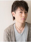 20代30代ダークアッシュ束感ビジネス大人ショートc新所沢