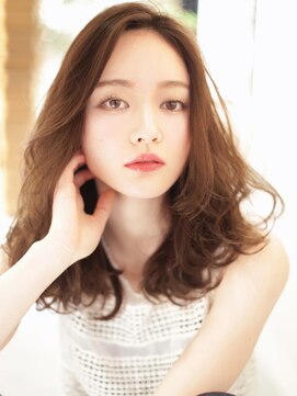 デラ バイ アフロート(DELA by afloat) 大人ブラウン×レイヤーカット