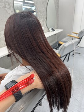 テープ(TAPE) 美髪矯正+ケアカラー+髪質改善トリートメント