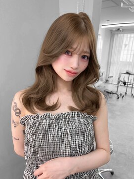 リッカ(LICCA) (licca内堀)明るめブラウン×ブリーチなしダブルカラー×透明感