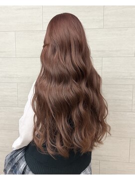 イートンクロップガーデン(Eton Crop Garden) ブリーチなしダブルカラー/ピンクブラウン