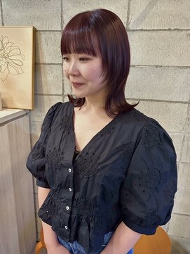 アシアト(ashiato) ピンクブラウンとレイヤー