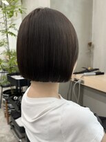 ホロ 渋谷(hollo)&nbsp;【hollo渋谷】切りっぱなしボブ/オリーブグレージュ/透明感ヘア