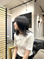 ジプソ(Gypso)&nbsp;ハッシュカット×ブルーブラック