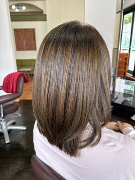 ラリュエル 江曽島店(La Ruelle.) カラーとキラ水！