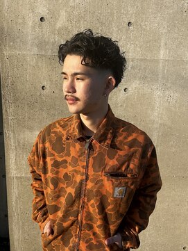 ボンズヘアー(Bonds Hair) ナチュラルフェード＋パーマ